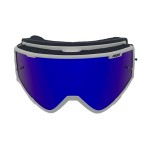 Ochelari unisex ski, snowboard, motociclism, ciclism, rama alba, lentila multicolora, O22WM